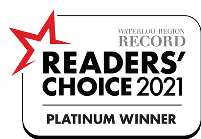 Arnold Hearing Centres' reader choice 2021 platinum winner in Guelph